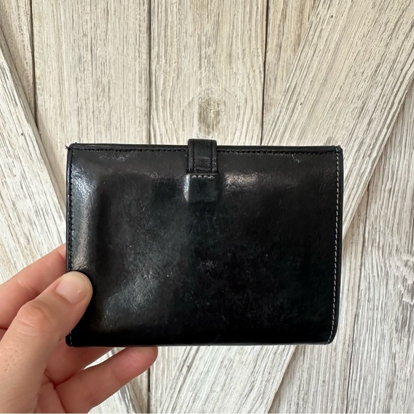 90s Vintage COACH Tri-fold Leather Waller - Picture 3 of 9